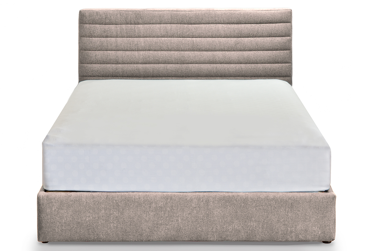 Απεικονίζεται το κεφαλάρι του κρεβατιού.